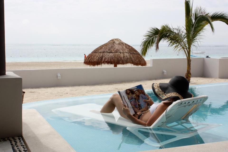 Villa Casa Brisa Y Mar Puerto Morelos Exterior foto